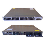 Switch 48 Portas Gerenciavel Poe 1430w 4 Portas Gbic Cisco