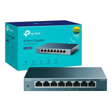 Switch 8 Portas 10 100 1000 Mesa E Parede Tl sg108 Tp Link