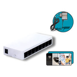 Switch 8 Portas Hub