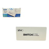 Switch 8 Portas Hub Rj45 Lan 10 100 Mbps Rede Internet Knup