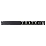Switch Cisco 220 Series (sg220-26-k9-br) 24 10/100/1000 S/poe 2-sfp L2 Gerenciável