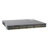 Switch Cisco Catalyst 48x 10 100 1000 Poe 4x Gigabit Sfp