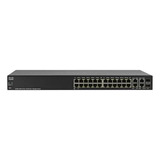 Switch Cisco Gerenciável Sf300 24 Portas 4 Giga 2 Sfp Top