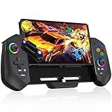 Switch Controller For Switch/oled, One-piece Joypad Controller, Switch Handheld Grip, Ergonomic Switch Controllers Remote With Adjustable Led Light, Turbo, 6-axis Gyro And Dual Motor Vibration