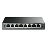 Switch De Mesa 8 Portas Gigabit Tp link Tl sg108pe Com 4 Portas Poe Gerenciamento Easy Smart Rj 45 10 100 1000mbps