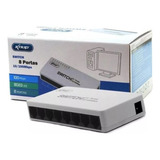 Switch De Rede Hub Internet 8 Portas Rj45 10 100mbps Divisor