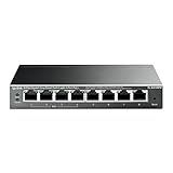Switch Gerenciável Gigabit 8 Portas Tp Link Tl Sg108pe Poe