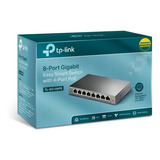 Switch Gerenciável Gigabit 8pts Tp link Tl sg108pe Poe
