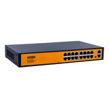 Switch Giga 16 Portas 2 Portas Uplink Rack Suite De Rede 10 100 1000mbps Haiz Hz 1016gb