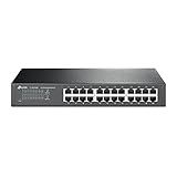 Switch Gigabit De Mesa Ou Montável Em Rack De 24 Portas
