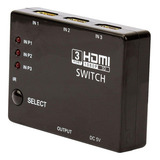 Switch Hdmi 3x1 Full
