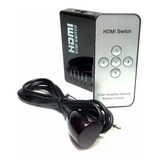 Switch Hdmi 5 Portas Full Hd Controle Remoto