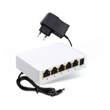 Switch Hub 5 Portas Rj45 Gigabit 10 100 1000mbps Bivolt N f