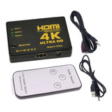 Switch Hub Divisor 4 Portas Hdmi