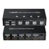 Switch Kvm Dual Monitor 4k 60hz, 4 Entradas Hdmi/dp, Modos Espelhado/estendido, Compatível C/ Windows/linux/unix, Ideal P/ Ti, Design & Gaming, Inclui Cabos Usb, Controle Remoto & Adaptador Energia