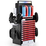 Switch Organizer Station  Suporte De Armazenamento Multifuncional Para Nintendo Switch Dock Com Suporte De Controle  Estação De Carregamento Joy Con E Console OLED