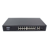 Switch Suite Poe Híbrido 16 Portas Poe Y 2 Portas Gigabit Y 1 Sfp