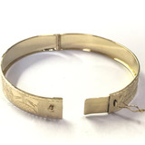 Swjoias Pulseira Bracelete Escrava Egípcio 10mm Ouro 18k 750