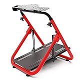 SXT V2 Suporte Para Volante Cockpit Extreme Simracing Simulador Vermelho 
