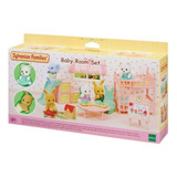 Sylvanian Families Conjunto Quarto De Bebê Epoch Magia E