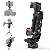 SYNCWIRE Suporte Para Celular Para Tripé Adaptador Universal Para Smartphone Com 2 Sapatas Fria E Parafuso De 1 4 Rotação De 360 E Inclinação De 180 Para Melhorar A Fotografia Móvel