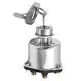 SYOWADA Interruptor De Chave De Ignição Com 2 Chaves De Substituição Para Lucas Isuzu 9 82710045 0 Para Máquinas Agrícolas Trator De Empilhadeira Maquinaria De Construção Interruptor De Ignição
