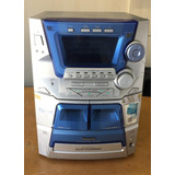 System Panasonic Sc ak22 Com Defeito Veja Descrição 