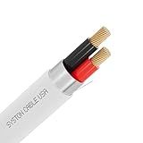 Syston Cable Technology Cabo De Controle De Alarme Sonoro Para Estação De Segurança Contra Incêndio Syston 18-2- Blindado Com Classificação Plenum Cmp-Cl3P- 100- Cobre Trançado Ul-Etl- Resistente A