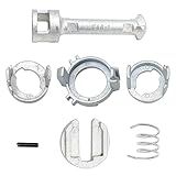 SYudwen Kit De Reparo De Cilindro De Fechadura De Porta Adequado Para Kit De Reparo De Barril De Fechadura De Porta Dianteira Esquerda Direita Compatível Com E46 Série 3 M3 1998 2006 7 Peças 