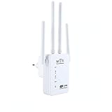 SZAMBIT 2 G 5G Repetidor WiFi 1200Mbps Roteador Sem Fio WiFi Extender Amplificador De Sinal Wi Fi Com 4 Antenas Externas Duplas Plugue UE 1200mbps 