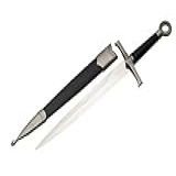 Szco Supplies Adaga Medieval Da Idade Das Trevas Preta- 39-4 Cm