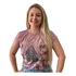 T Shirt Bata Religiosa Estampa De Nossa Senhora De Aparecida