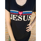 T shirt Bordada Jesus