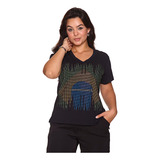 T Shirt Brasil Trabalhada