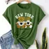 T-shirt Feminina Manga Curta Viscolycra Premium