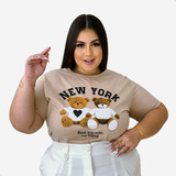 T Shirt Feminina Plus