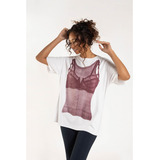 T shirt Oversized Branco