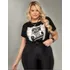 T-shirt Plus Size Gato Camiseta Gg