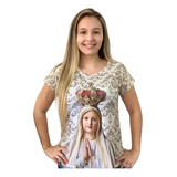 T Shirt Religiosa Feminina