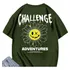 T-shirt Unisex Challenge Attitude Oversized Tumblr Skatista 
