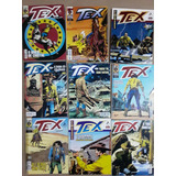 T03 A23 Lote 9 Gibis Tex Coleção Almanaque Mythos + Brinde
