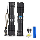 T9 Lanterna Tática Led Mais Forte Do Mundo Zoom E Foco 2000x