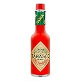 Tabasco Molho De Pimenta Vermelha Suave Com Alho Frasco 60Ml
