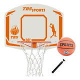 Tabela Basquete Prova D água Aro 41cm E Bola Oficial Bomba