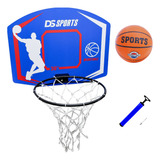 Tabela Cesta De Basquete Impermeável Bola Oficial Bomba