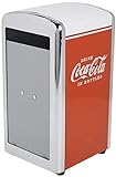 TableCraft Porta Guardanapos Coca Cola CC342  Vermelho  Pequeno