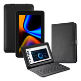 Tablet 7 Polegadas M7 Wifi Capa Teclado C apoio Horizontal