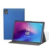Tablet Android 13 10 1 Polegadas  8GB RAM  256GB ROM  Processador Octa Core  Tela 1920x1200 IPS FHD  Câmera 8MP   13 MP  8000mAh Bateria  Azul  Apenas Capa Protetora 