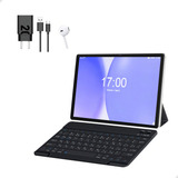 Tablet + Capa E Teclado 3gb Ram 64gb 5g 10.1 Slot De Chip Cor Cinza
