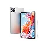 Tablet Com Caneta Tátil Teclado E Estojo Tela De 10 1 Resolução De 2560 1600 Android 13 12GB 512GB 10000mAH Bateria Prata 